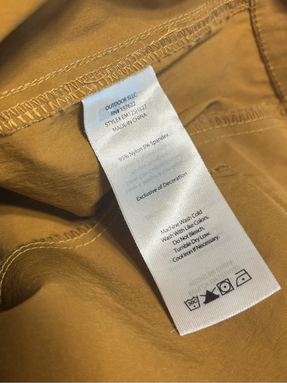 Bundle of Two Eddie Bauer Khaki and Blue Flat Front Men's Shorts